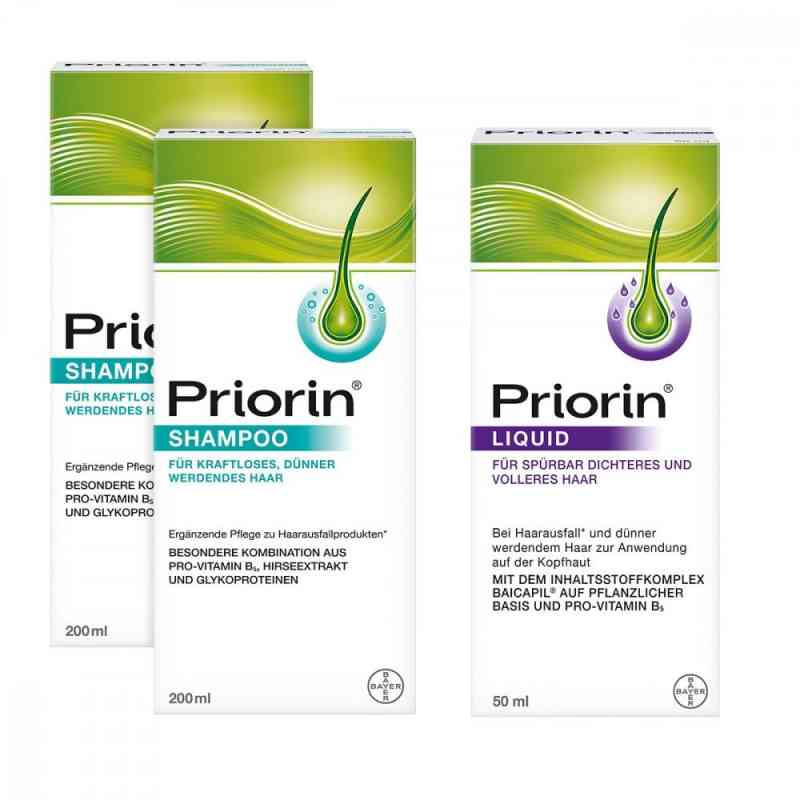 2x Priorin Shampoo Priorin Liquid Pumplösung 1 Pck von Bayer Vital GmbH PZN 08100082