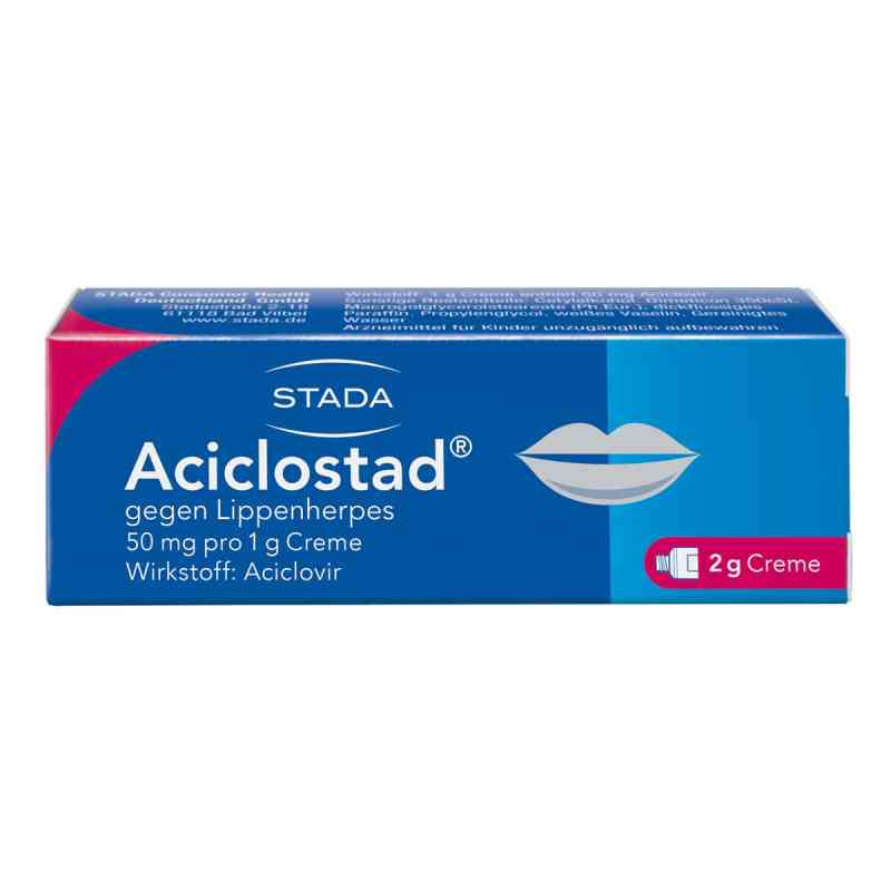 Aciclostad gegen Lippenherpes 50mg pro 1g 2 g von STADA GmbH PZN 06873114