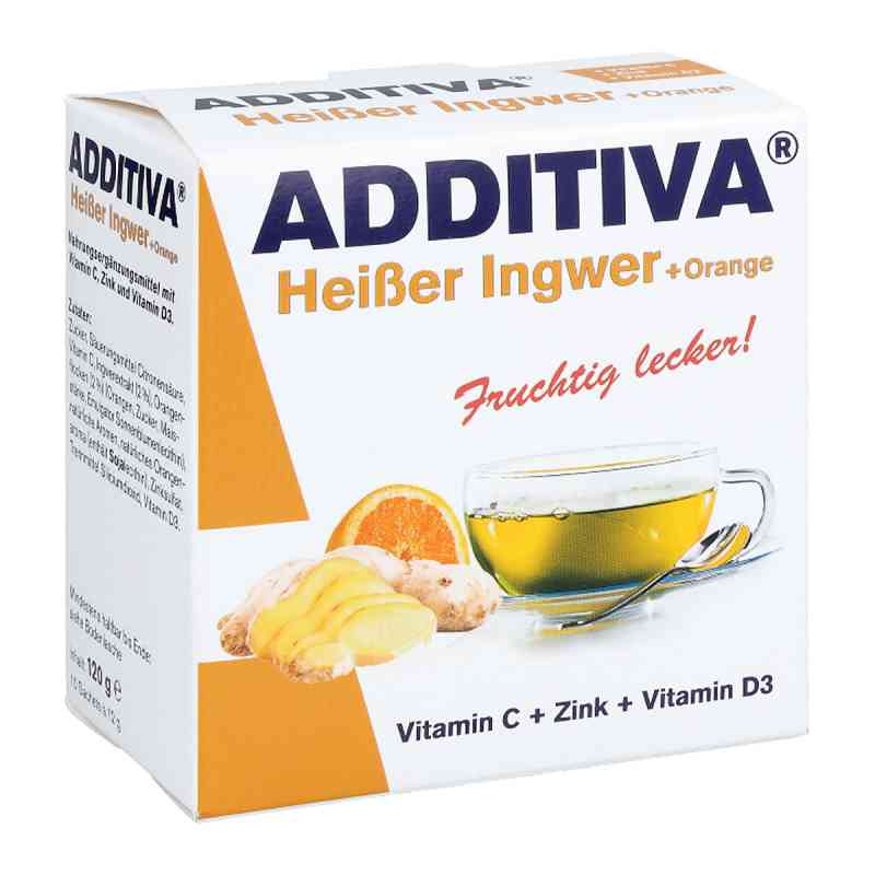 Additiva Heisser Ingwer+orange Pulver 120 g von Dr.B.Scheffler Nachf. GmbH & C PZN 10627562