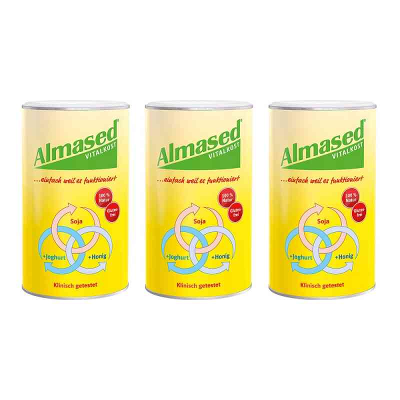 Almased Vitalkost 3 x 500 g von Almased Wellness GmbH PZN 08100030