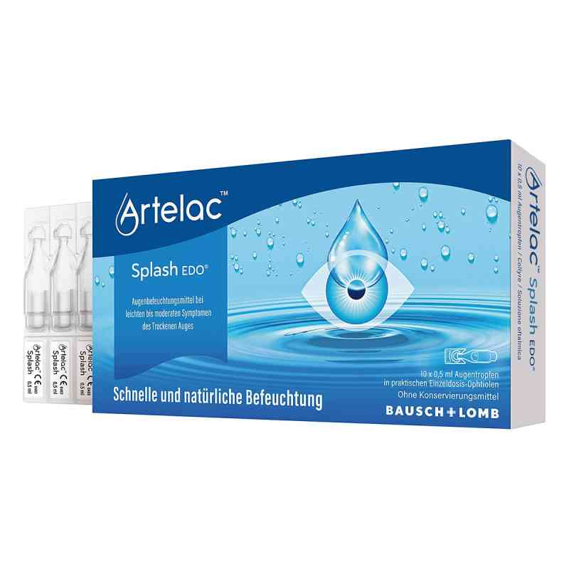 Artelac Splash Edo Augentropfen 10X0.5 ml von Dr. Gerhard Mann PZN 07706996