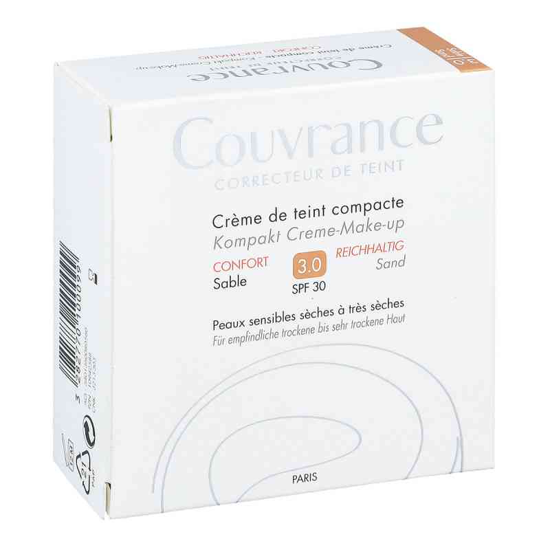 Avene Couvrance Kompakt Cr.-make-up reich.sand 3 10 g von PIERRE FABRE DERMO KOSMETIK Gm PZN 10942588