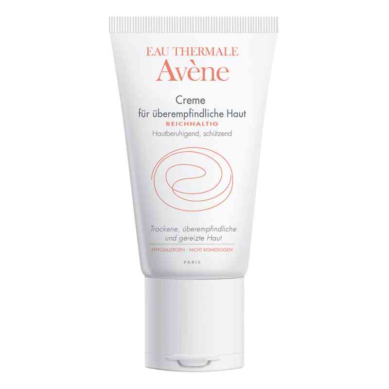 Avene Creme für überempf.Haut reichhaltig Defi 50 ml von PIERRE FABRE DERMO KOSMETIK Gm PZN 08795938