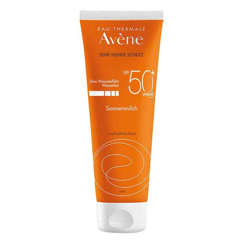 Avene Sunsitive Sonnenmilch Spf 50+ 250 ml von PIERRE FABRE DERMO KOSMETIK Gm PZN 11853964