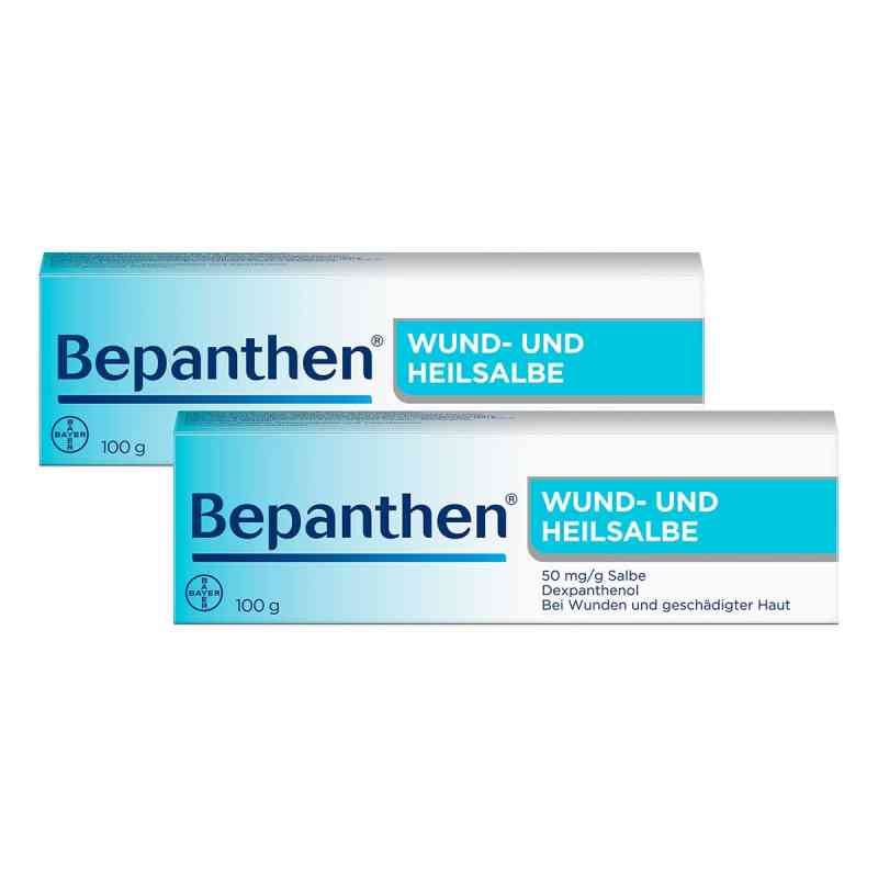 Bepanthen Wund- und Heilsalbe 2x100 g von Bayer Vital GmbH PZN 08100771