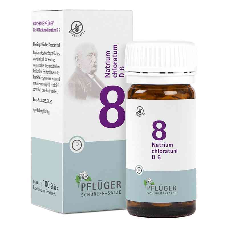 Biochemie Pflüger 8 Natrium chloratum D6 Tabletten 100 stk von A.Pflüger GmbH & Co. KG PZN 06319375