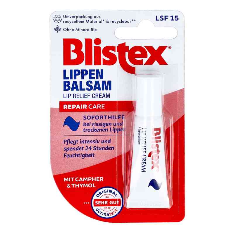 Blistex Lippenbalsam Lsf 15 Tube 6 ml von delta pronatura Dr. Krauss & D PZN 13600055