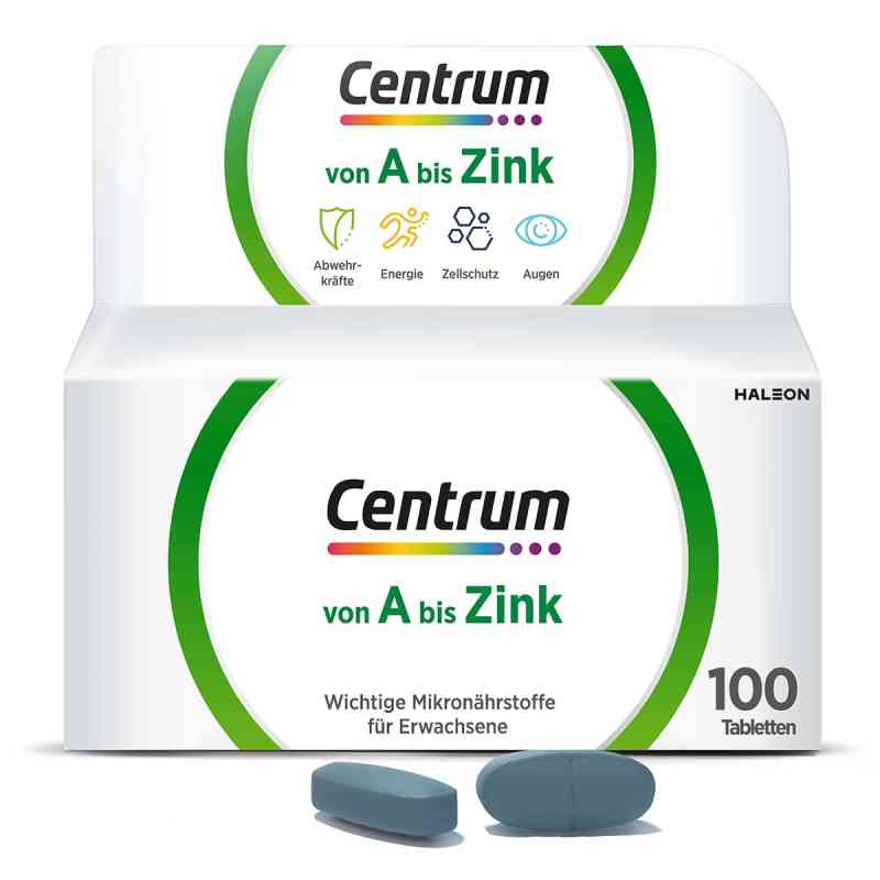 Centrum A-zink Tabletten 100 stk von Pfizer Consumer Healthcare Gmb PZN 14170473