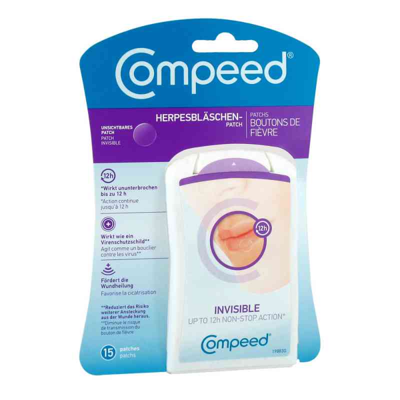 Compeed Herpesbläschen Patch 15 stk von HRA Pharma Deutschland GmbH PZN 01744889