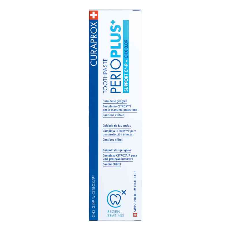 Curaprox Perio Plus+ Support Zahnpasta 75 ml von Curaden Germany GmbH PZN 15583898