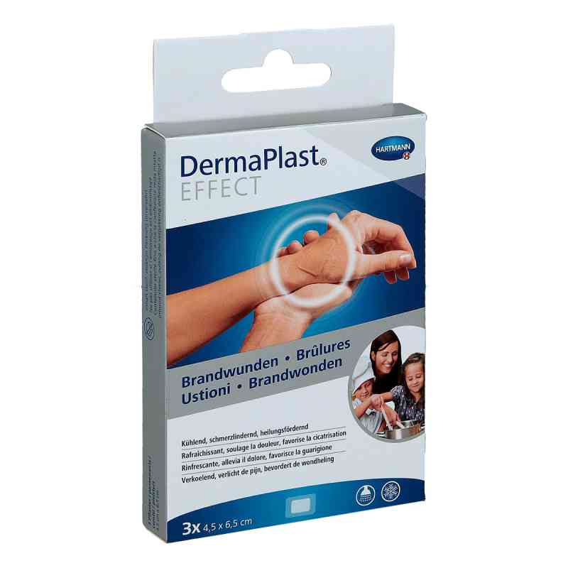 Dermaplast Effect Brandwunden 4,5x6,5 cm Pflaster 3 stk von PAUL HARTMANN AG PZN 13414789