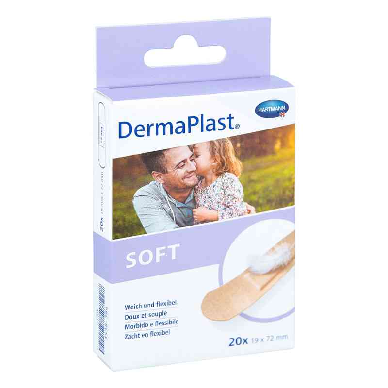 Dermaplast Soft Pflasterstrips 19x72 mm 20 stk von PAUL HARTMANN AG PZN 12654132
