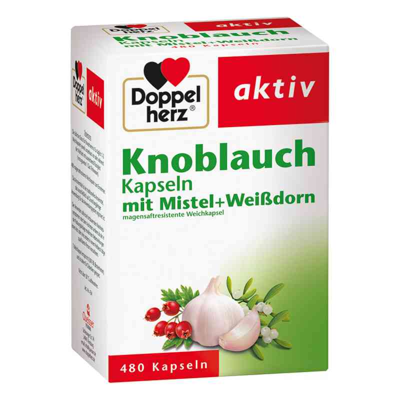 Doppelherz aktiv Knoblauch mit Mistel+Weißdorn 480 stk von Queisser Pharma GmbH & Co. KG PZN 00538567