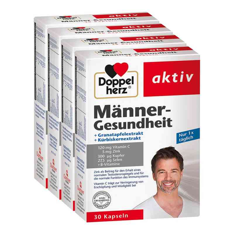 Doppelherz Männer-Gesundheit Kapseln 4x30 stk von Queisser Pharma GmbH & Co. KG PZN 08100282