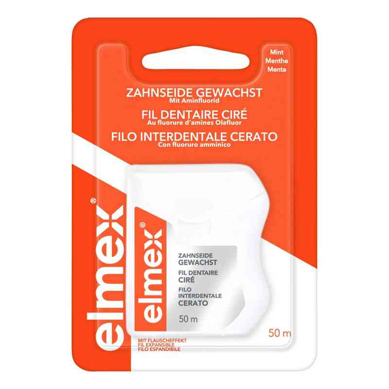 Elmex Zahnseide gewachst mit Aminfluorid 50 M von CP GABA GmbH PZN 04123484