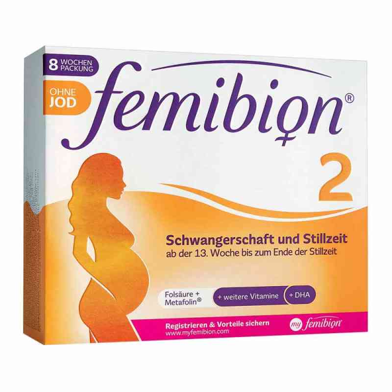 Femibion 2 Schwangerschaft+stillzeit ohne Jod Tab. 2X60 stk von Merck Selbstmedikation GmbH PZN 15200041