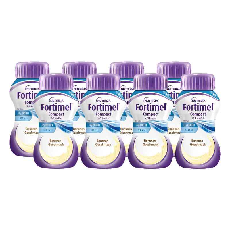 Fortimel Compact 2.4 Bananengeschmack 32x125 ml von Nutricia GmbH PZN 08100329