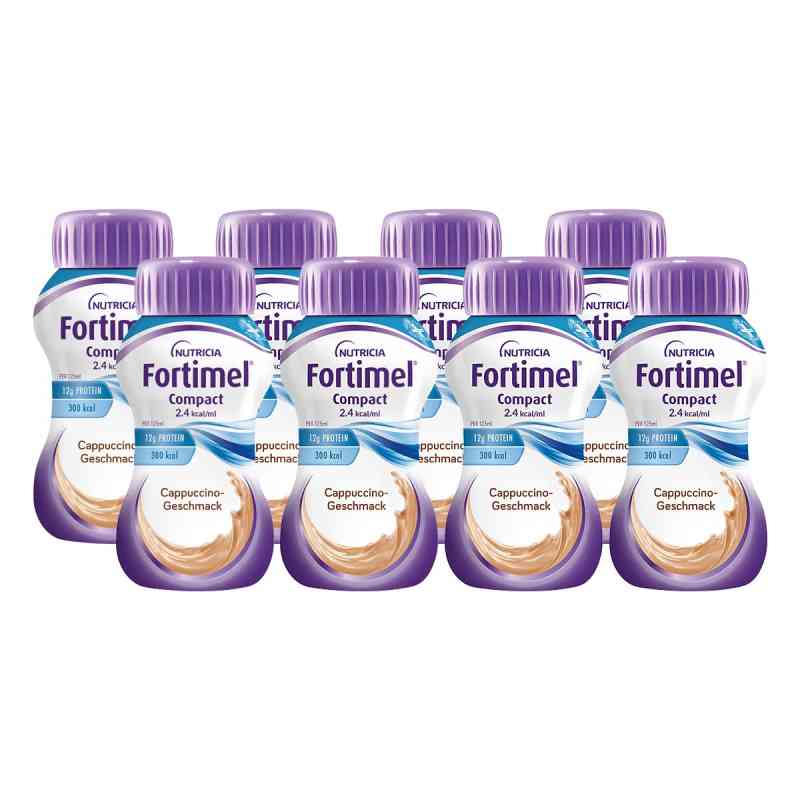 Fortimel Compact 2.4 Cappuccinogeschmack 32x125 ml von Nutricia GmbH PZN 08100337
