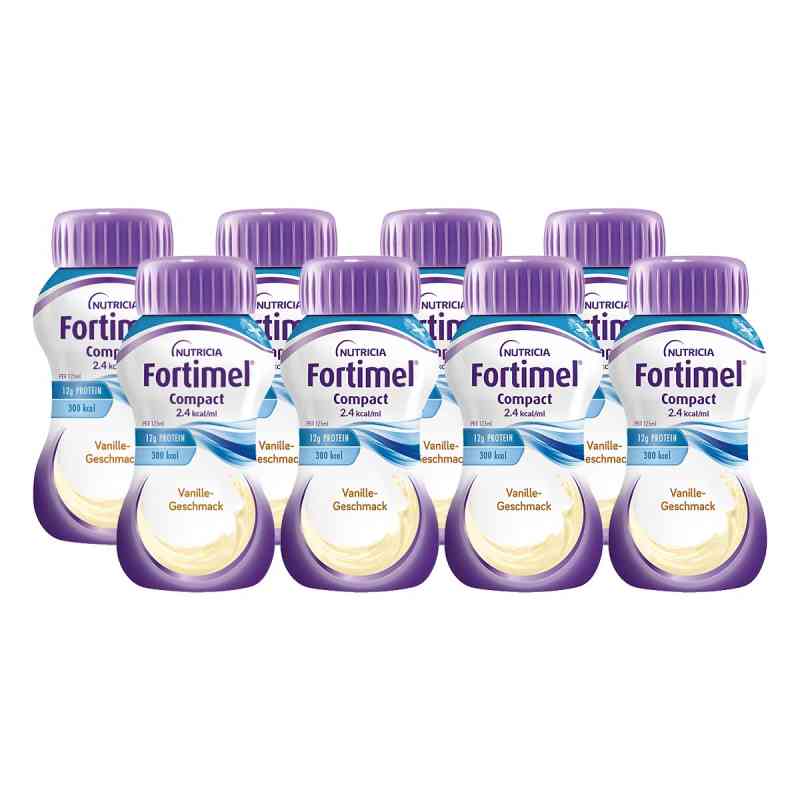 Fortimel Compact 2.4 Vanillegeschmack 32x125 ml von  PZN 08100343