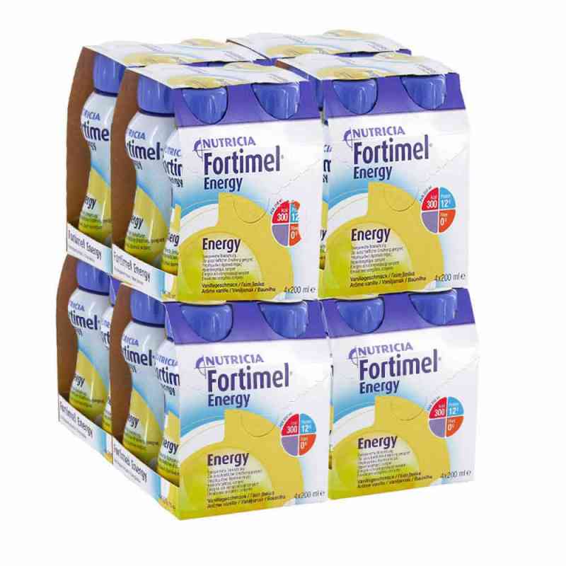 Fortimel Energy Multi Fibre Vanillegeschmack 32x200 ml von Nutricia GmbH PZN 08100327