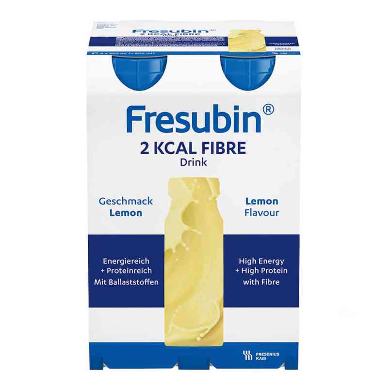 Fresubin 2 kcal fibre Drink Lemon Trinkflasche 4X200 ml von Fresenius Kabi Deutschland Gmb PZN 06964667