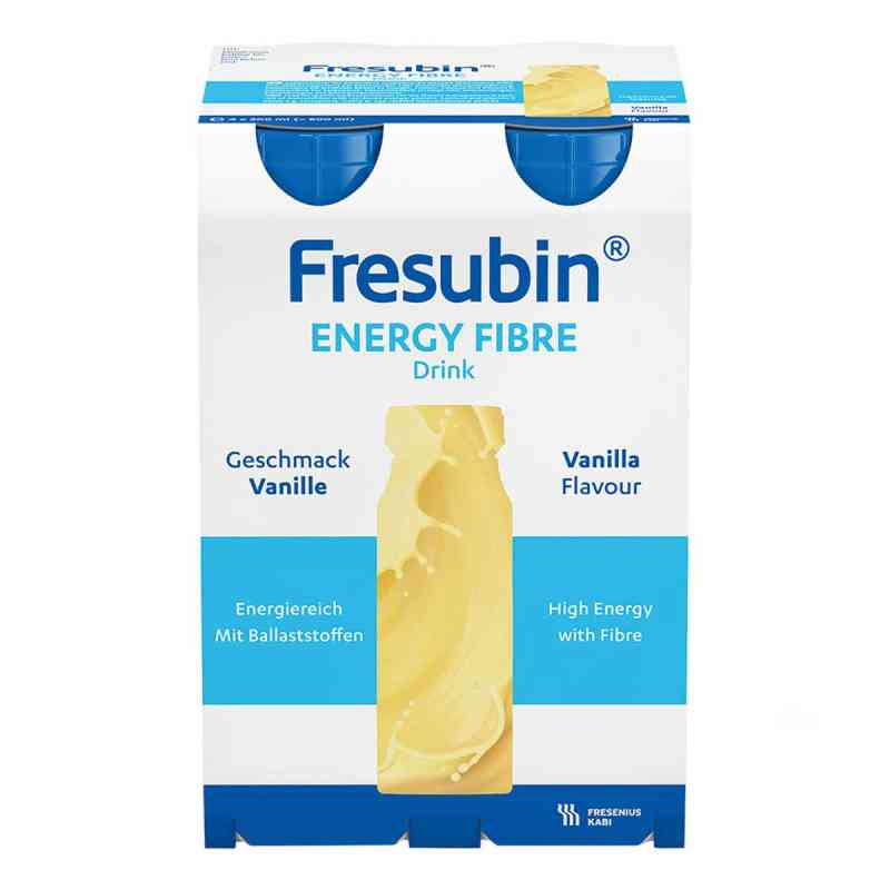 Fresubin Energy Fibre Drink Vanille Trinkflasche 4X200 ml von Fresenius Kabi Deutschland Gmb PZN 06892614