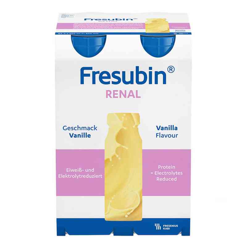 Fresubin renal Vanille Easy Drink 4X200 ml von Fresenius Kabi Deutschland Gmb PZN 04585658