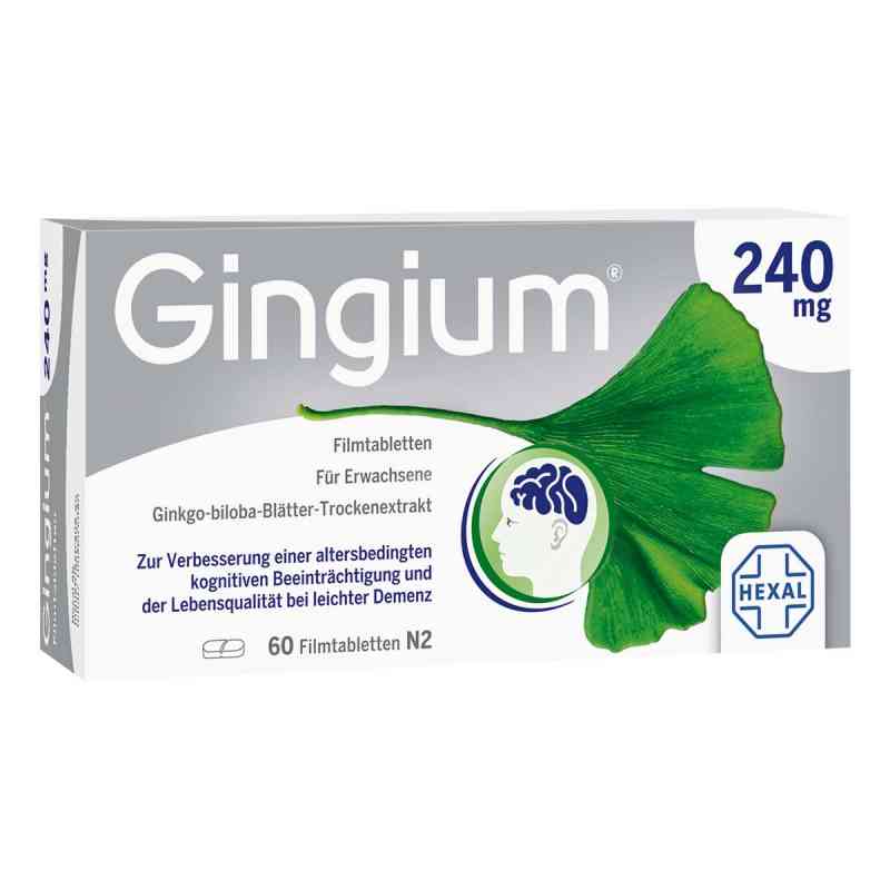 Gingium 240 mg Filmtabletten 60 stk von Hexal AG PZN 14171219
