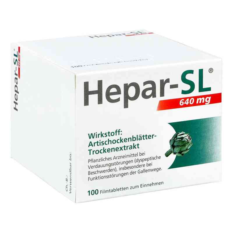 Hepar-sl 640 mg Filmtabletten 100 stk von MCM KLOSTERFRAU Vertr. GmbH PZN 13583807