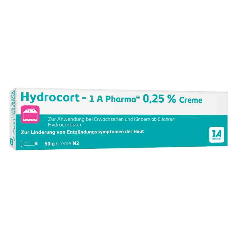 Hydrocort-1a Pharma 0,25% Creme 50 g von 1 A Pharma GmbH PZN 14236858