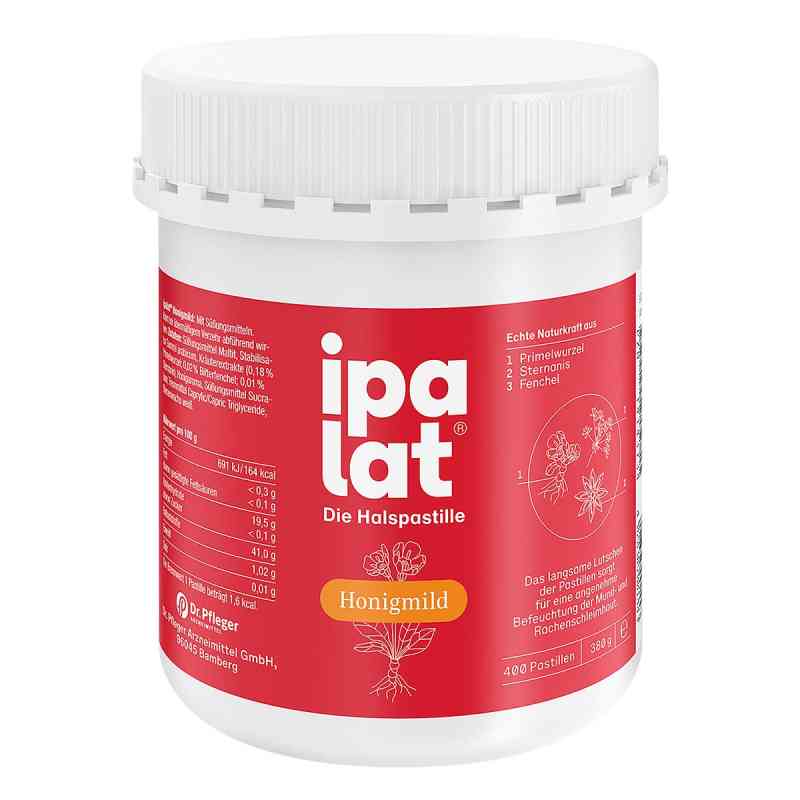 Ipalat Halspastillen honigmild ohne Menthol zuckerfr. 400 stk von Dr.R.PFLEGER GmbH PZN 14143134