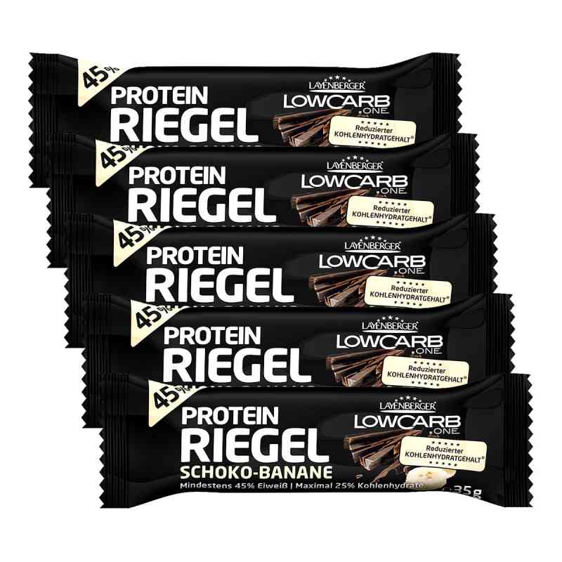 Layenberger Lowcarb.one Protein-riegel Schoko-ban. 5x35 g von Layenberger Nutrition Group Gm PZN 08100458