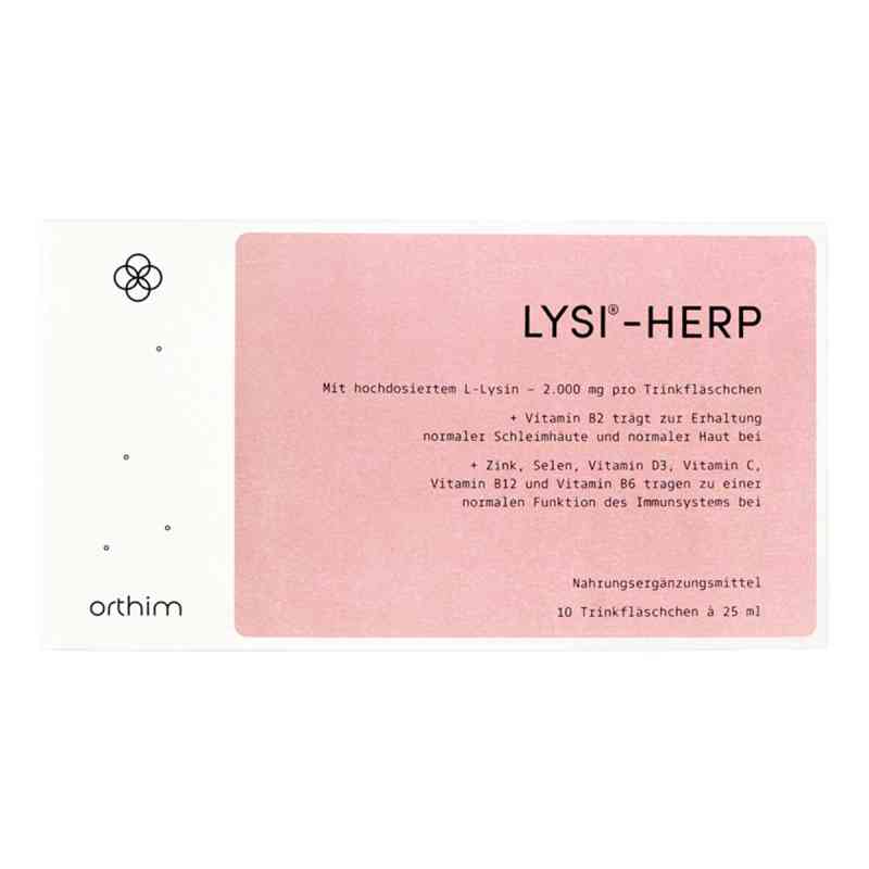 Lysi-herp Trinkampullen 10 stk von Orthim GmbH & Co. KG PZN 12453209