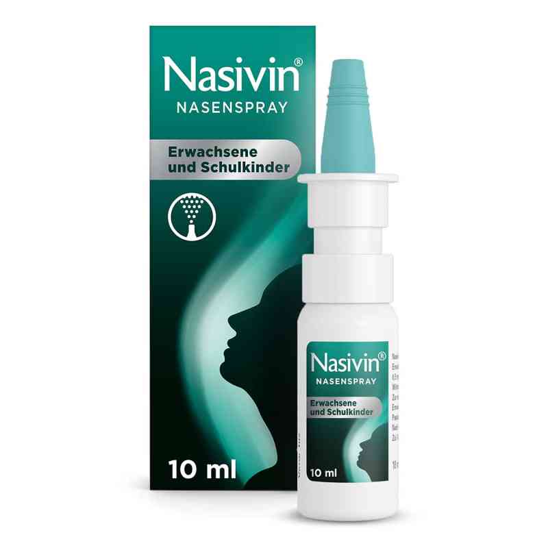 Nasivin Nasenspray ohne Kons.Erw.u.Schulkinder 10 ml von Merck Selbstmedikation GmbH PZN 13246062