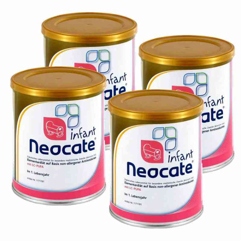 Neocate Infant Pulver 4x400 g von Nutricia GmbH PZN 08100383