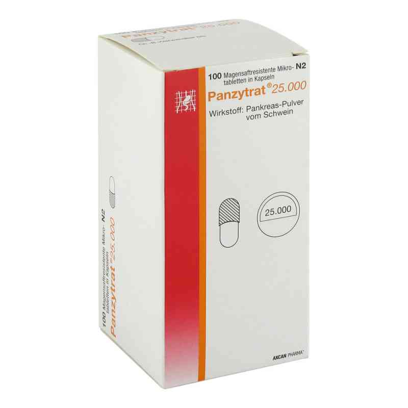 Panzytrat 25000 100 stk von ALLERGAN PHARMACEUTICALS INTER PZN 04893070