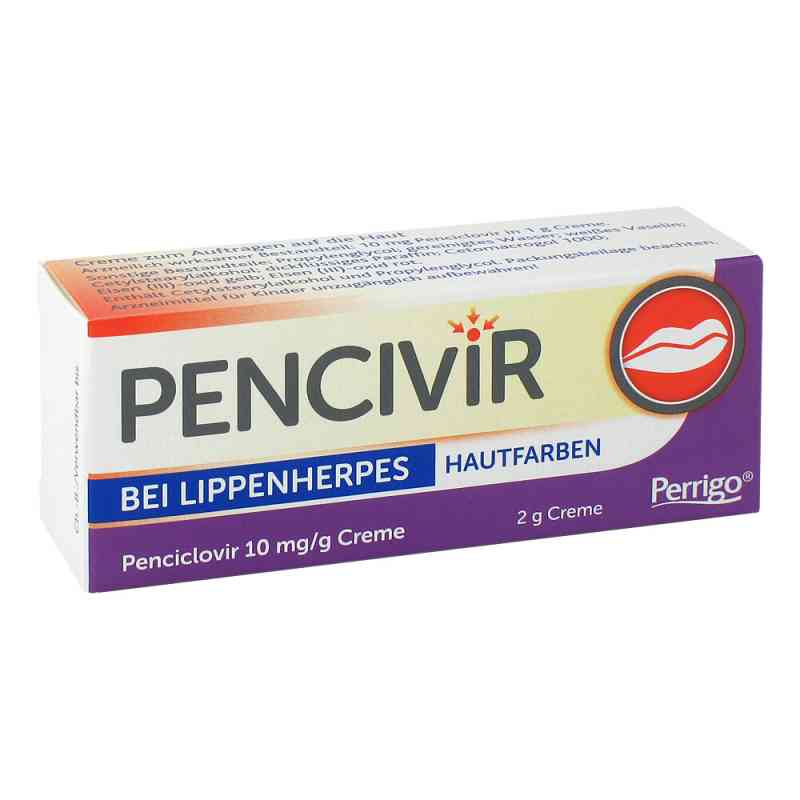 Pencivir bei Lippenherpes Creme hautfarben 1% 2 g von Omega Pharma Deutschland GmbH PZN 14029757