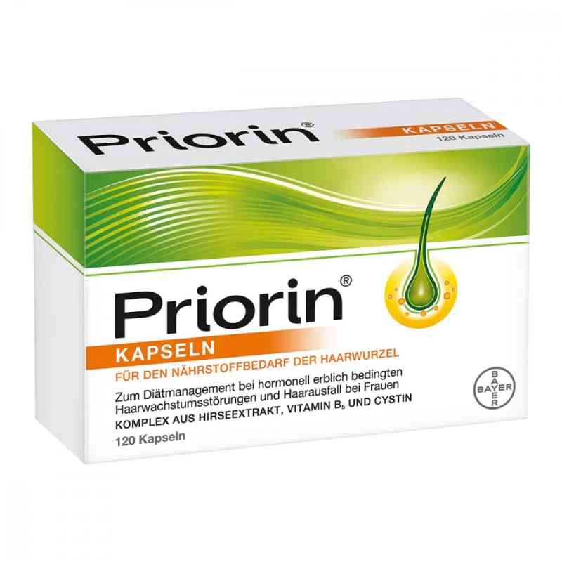 Priorin Neu Kapseln bei Haarausfall 120 stk von Bayer Vital GmbH PZN 04002065