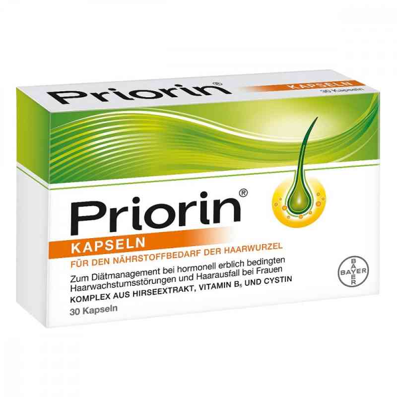 Priorin Neu Kapseln bei Haarausfall 30 stk von Bayer Vital GmbH PZN 04002059
