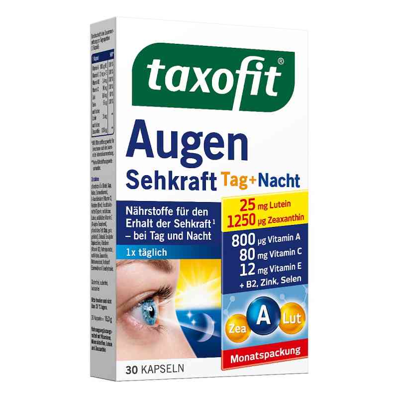 Taxofit Augen Sehkraft Kapseln 30 stk von MCM KLOSTERFRAU Vertr. GmbH PZN 12749602