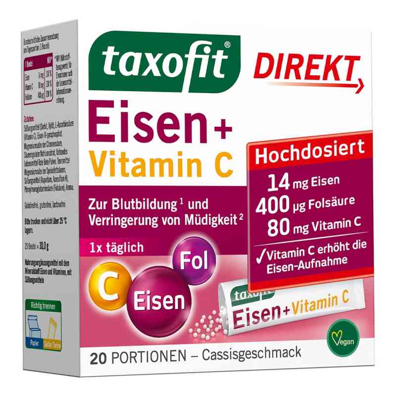 Taxofit Eisen+folsäure Direkt-granulat 20 stk von MCM KLOSTERFRAU Vertr. GmbH PZN 14136743