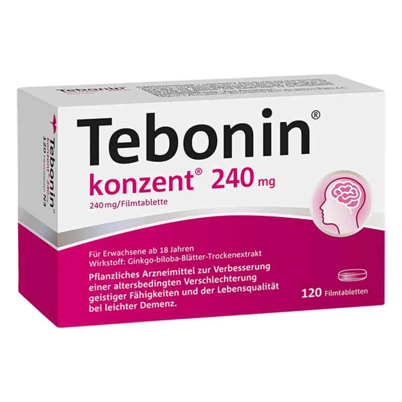 Tebonin konzent 240mg 120 stk von Dr.Willmar Schwabe GmbH & Co.K PZN 07752045