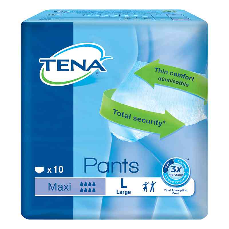 Tena Pants Maxi large Confiofit Einweghose 10 stk von Essity Germany GmbH PZN 09703660