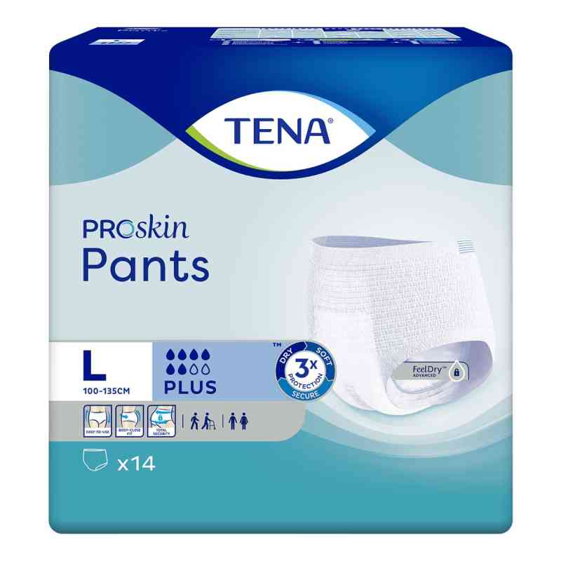 Tena Pants plus L Einweghose 14 stk von Essity Germany GmbH PZN 13232083