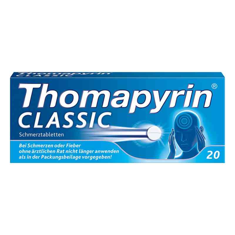 Thomapyrin CLASSIC Schmerztabletten 20 stk von Sanofi-Aventis Deutschland Gmb PZN 03046735