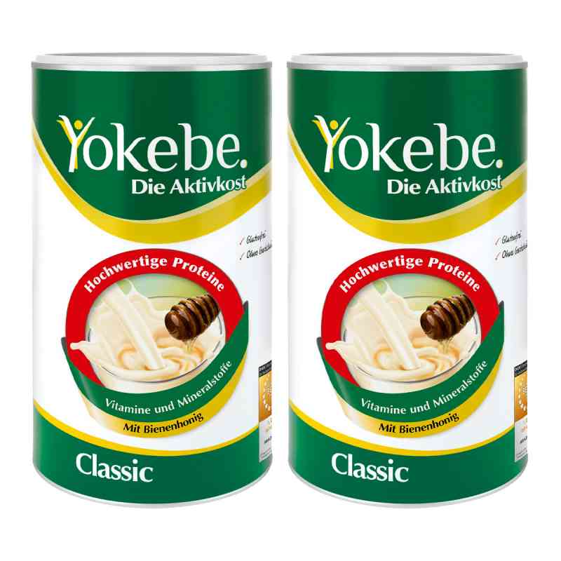Yokebe Classic Nf Pulver 2x480 g von Naturwohl Pharma GmbH PZN 08130062
