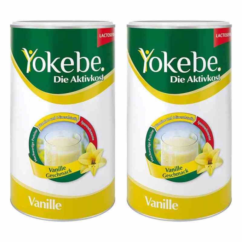 Yokebe Lactosefrei Vanille Pulver 2x500 g von Naturwohl Pharma GmbH PZN 08130256