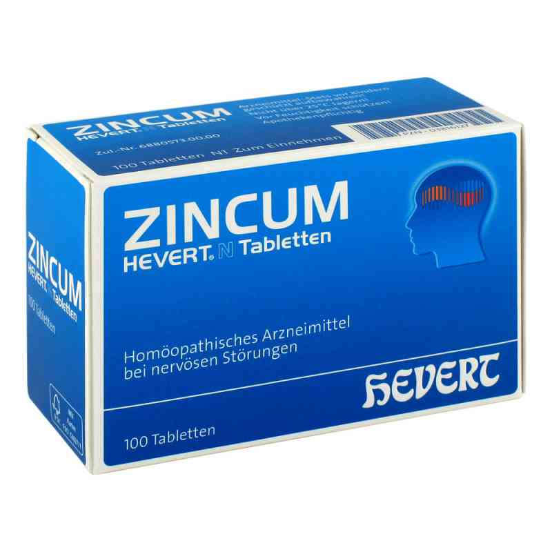 Zincum Hevert N Tabletten 100 stk von Hevert Arzneimittel GmbH & Co. PZN 03816127