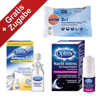 Optrex Augen Set 1 stk von Reckitt Benckiser Deutschland PZN 08100003