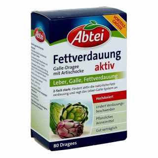 Abtei Galle-dragee mit Artischocke 80 stk von Omega Pharma Deutschland GmbH PZN 13715806
